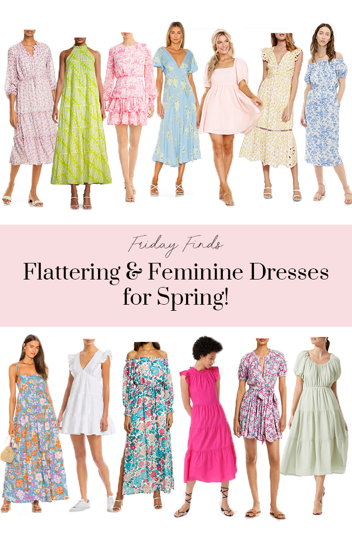 The Most Flattering & Feminine Dresses for Spring and Easter
