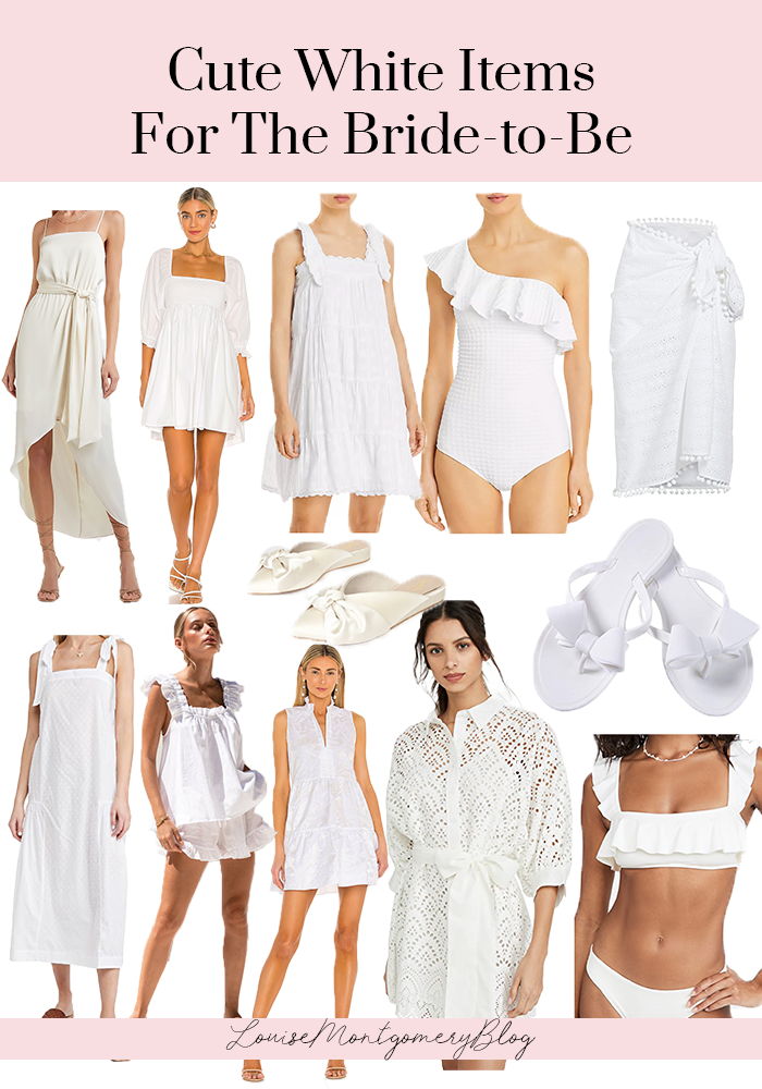 The Cutest White Items for the Bride-to-Be — Louise Montgomery