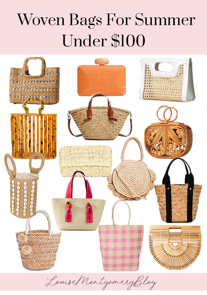 The Cutest Woven Bags for Summer (Under $100!) — Louise Montgomery
