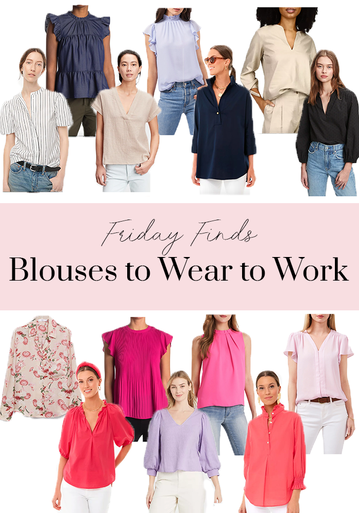 Chic & Professional Blouses to Wear to Work — Louise Montgomery