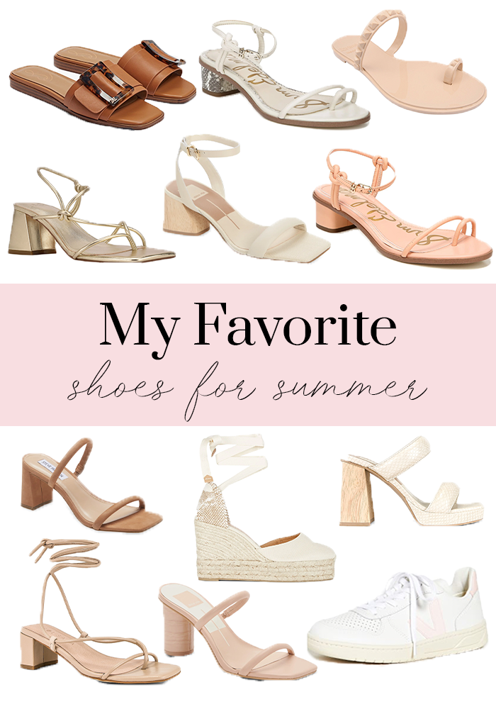 favorite shoes for summer