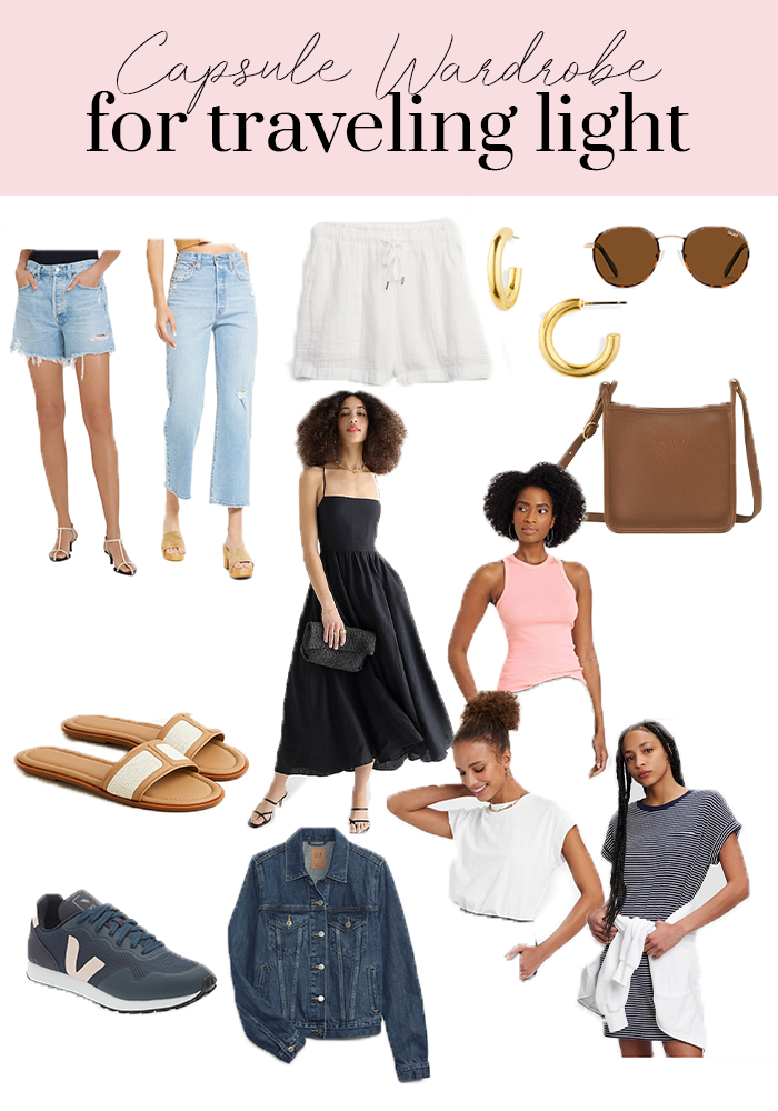 How To Travel Light // Summer Capsule Wardrobe — Louise Montgomery