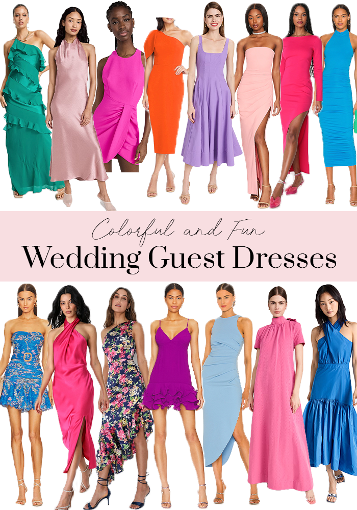 Colorful & Fun Wedding Guest Dresses For Spring — Louise Montgomery