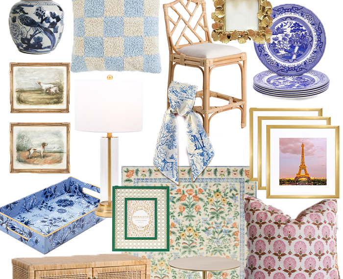 colorful and classic home decor
