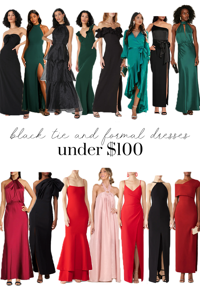 30 Of The Best Black Tie & Formal Dresses Under $100 — Louise