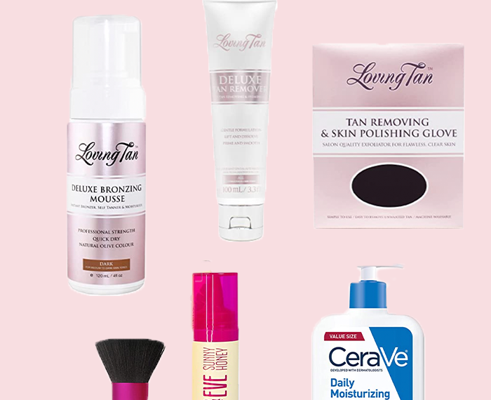 self tan routine