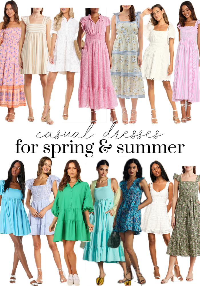 casual spring dresses