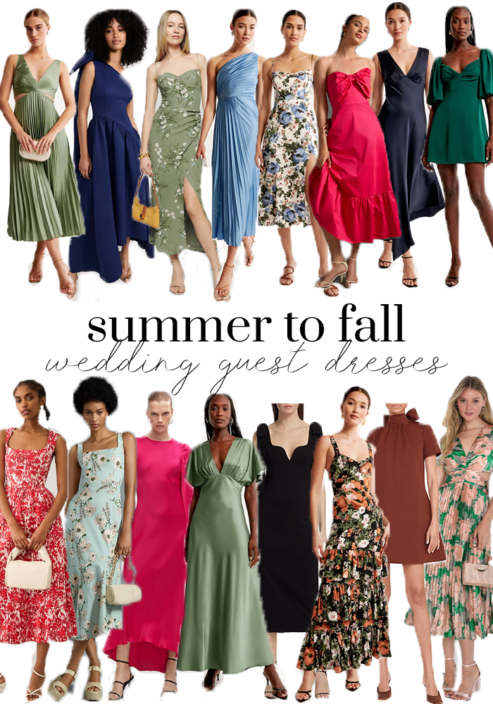 Summer To Fall Wedding Guest Dress Picks — Louise Montgomery