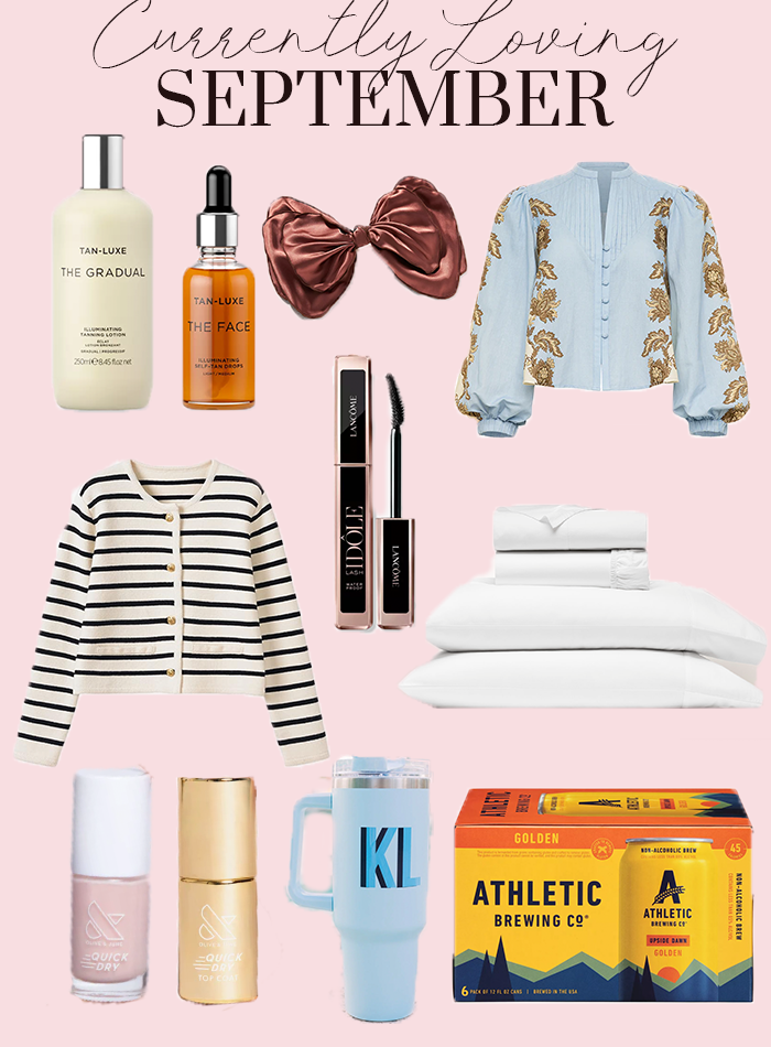currently loving list // september